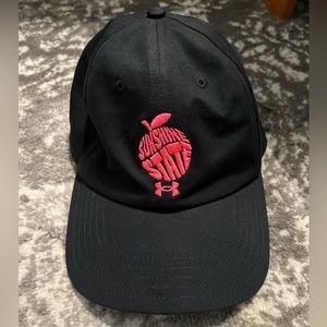 Under Armour black and pink Miami hat
